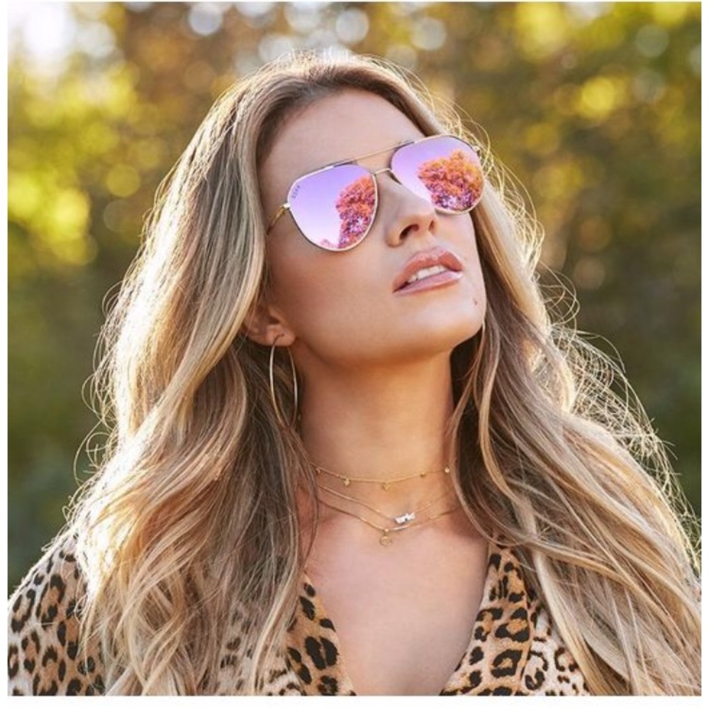 Diff x Jessie James Decker Aviator Sunglasses